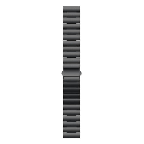 Correa acero Coros Apex 46mm (negro)