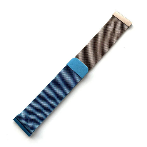 Correa milanesa Xiaomi Watch S3 (azul/dorado)