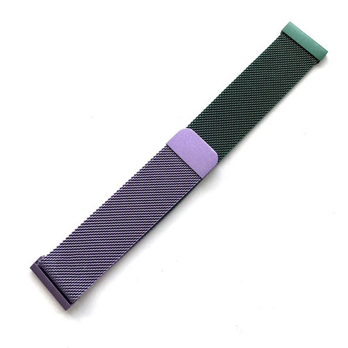 Correa milanesa Amazfit GTR 4 (morado/verde)