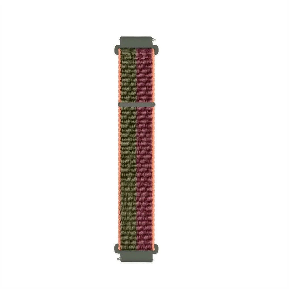 Nylon Strap, dark cherry, laid flat, joined, direct top view