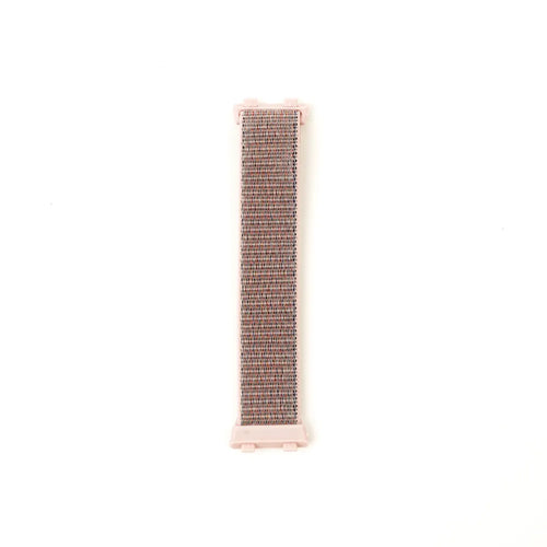 Nylon Strap, pink, laid flat, joined, direct top view