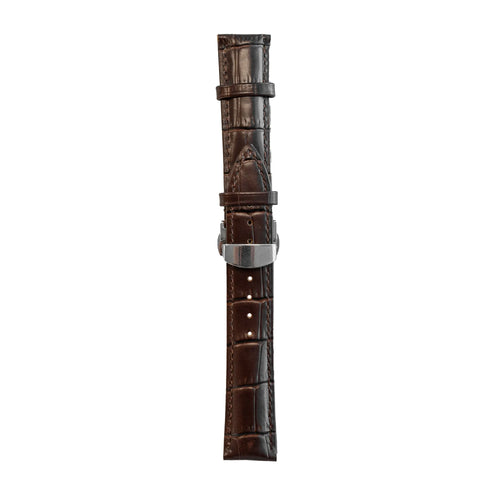 Correa cuero de lujo Amazfit Bip 3 (Pro) (marrón oscuro)