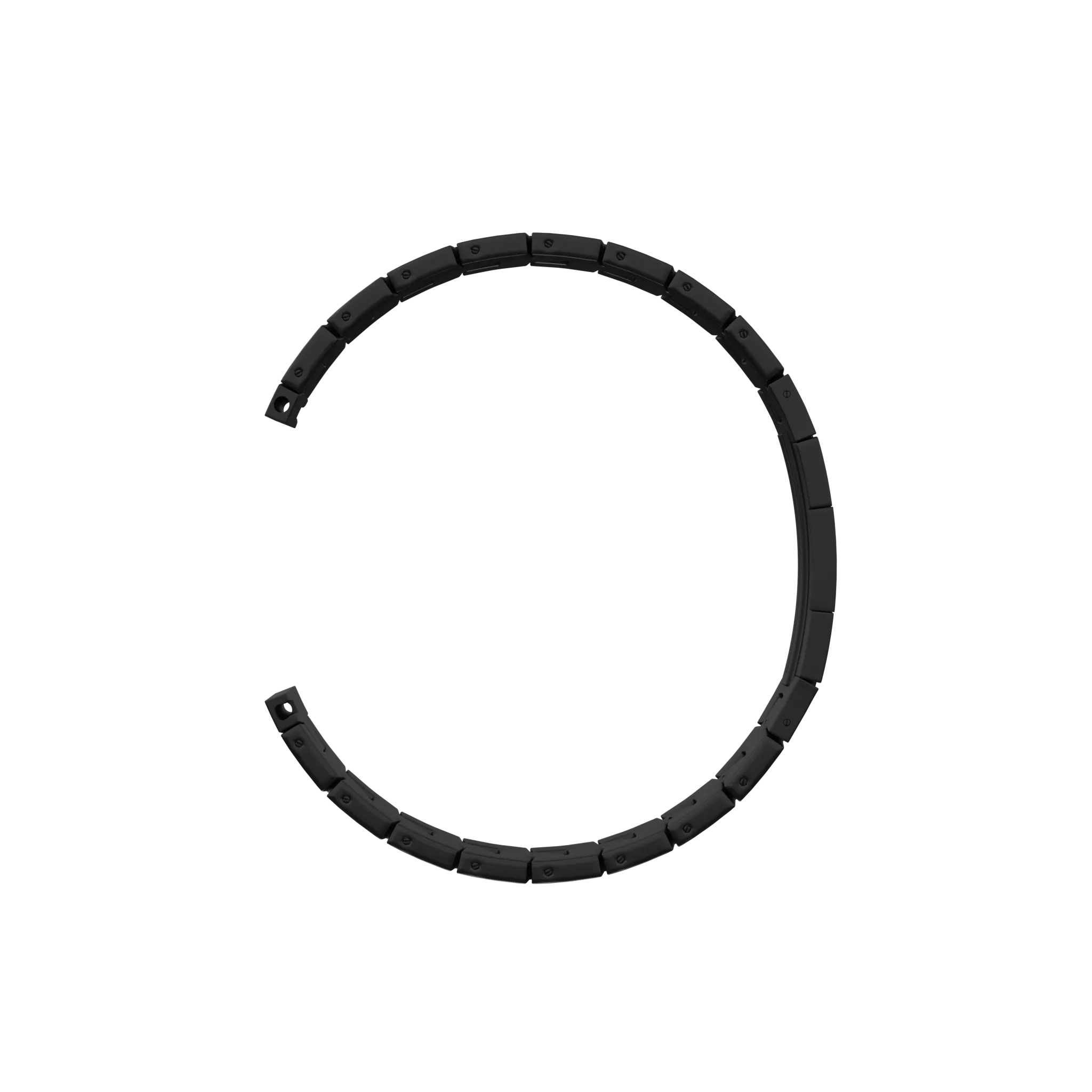 Correa titanio con hebilla plana Huawei Watch GT 6 Pro 46mm (grafito)