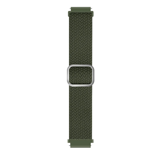 Amazfit Bip 6 Adjustable Woven Strap (Green)