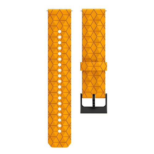 Withings ScanWatch Nova Silicone Hexa Strap (Orange)