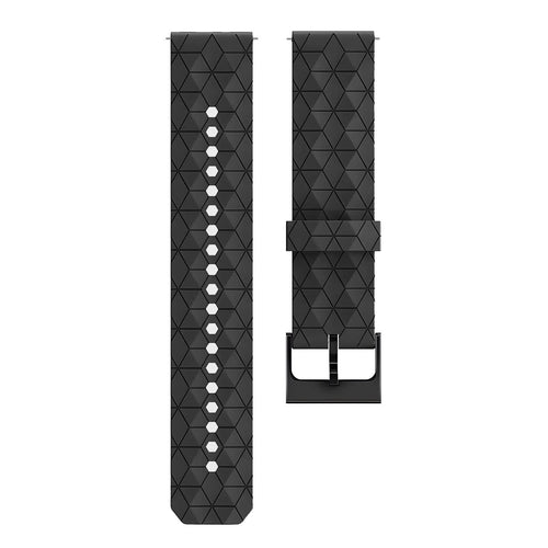 Correa silicona 'Hexa' Suunto Vertical 2 (negro)