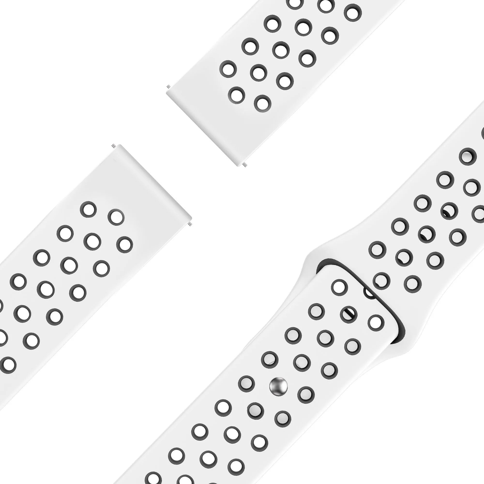 Bandz Correa deportiva 'Deluxe' Coros Pace 2 (blanco/negro)