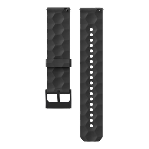 Redmi Watch 5 Active Silicone Hexa Strap (Black)