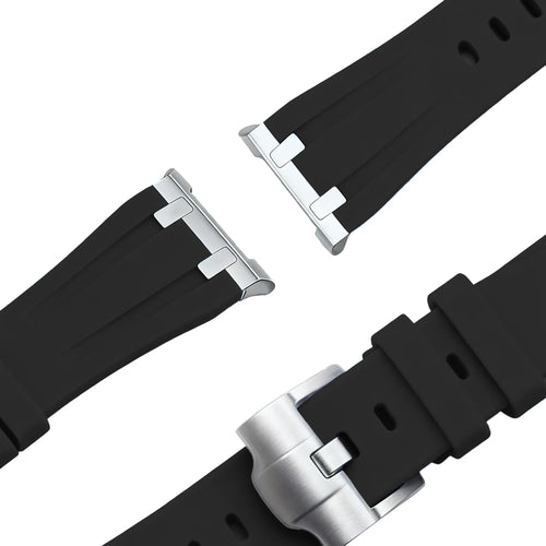 Bandz Correa silicona 'Luxe Liquid' Samsung Galaxy Watch 8 - 44mm (negro)