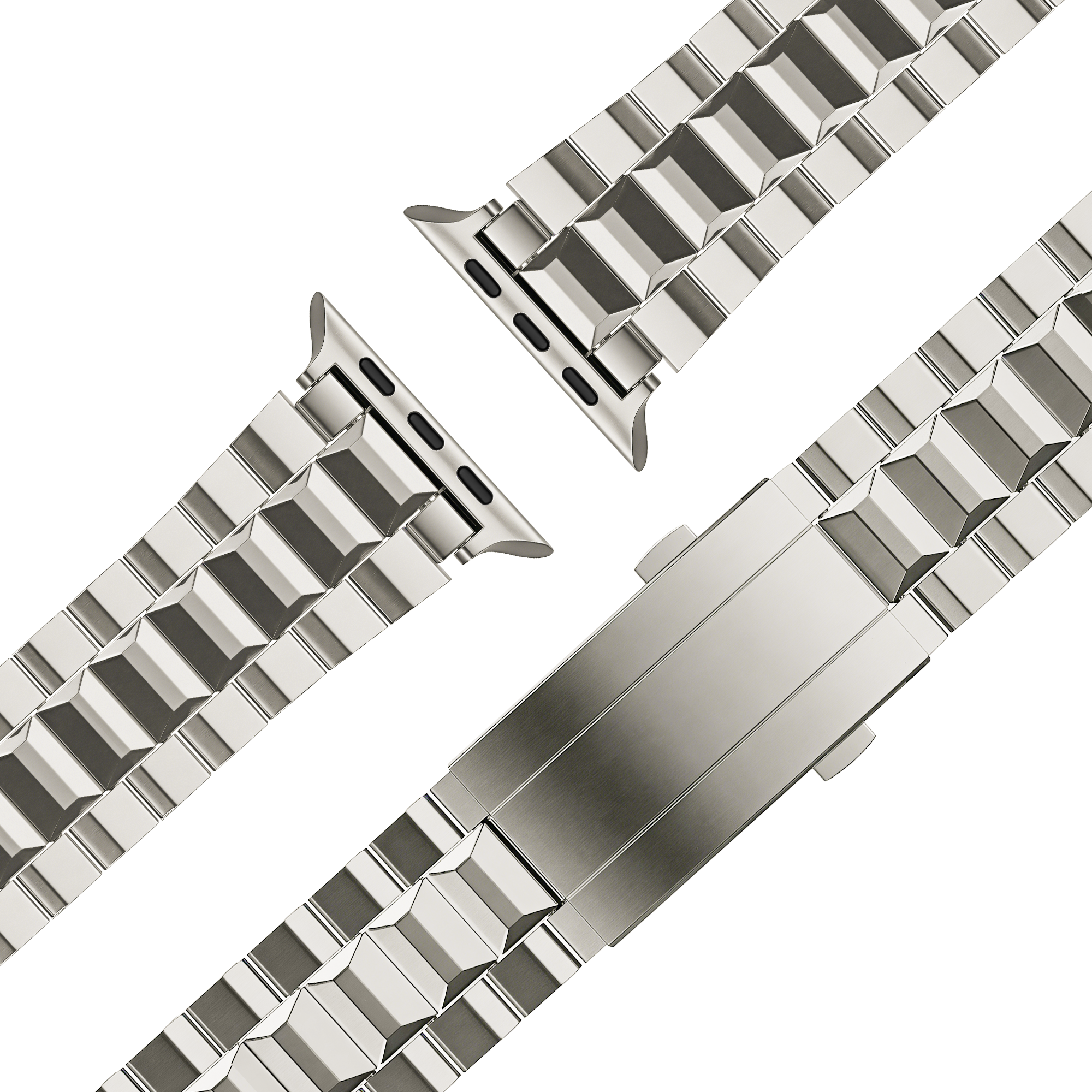 Bandz Correa titanio 'Deluxe' Apple Watch Ultra (titanio)