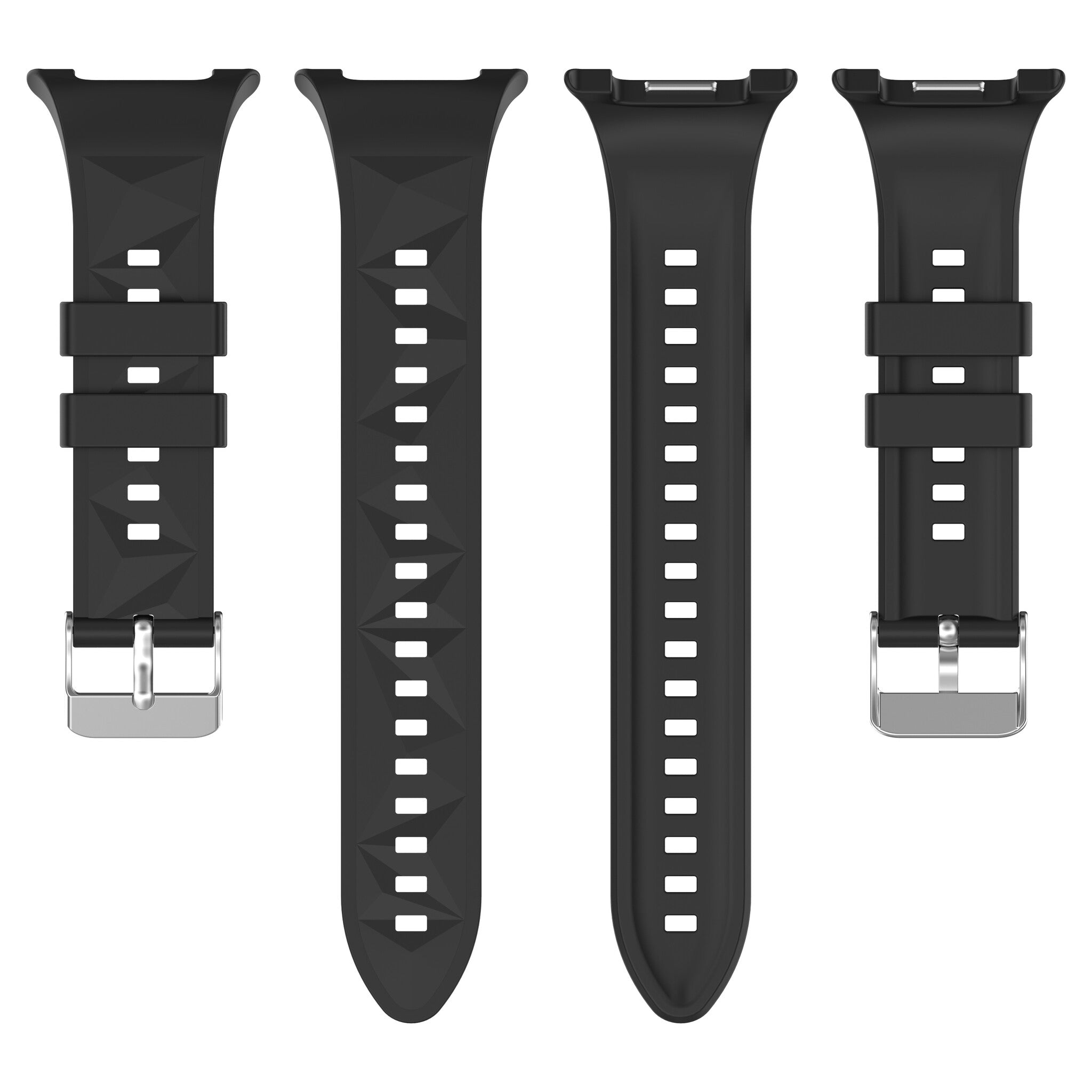 Correa silicona diamante Samsung Galaxy Watch 9 - 40mm (negro)