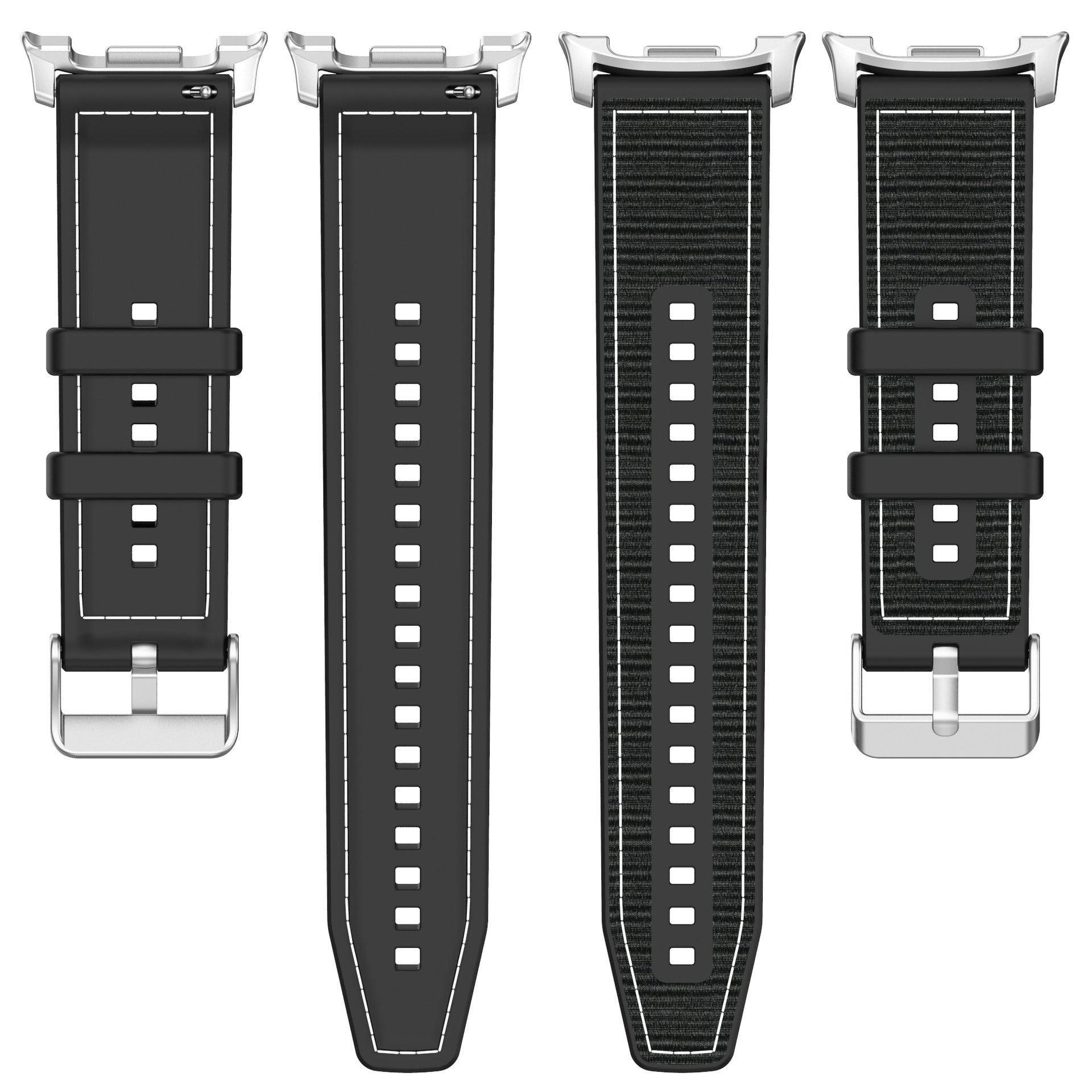 Correa nylon híbrida Samsung Galaxy Watch 9 - 40mm (negro)