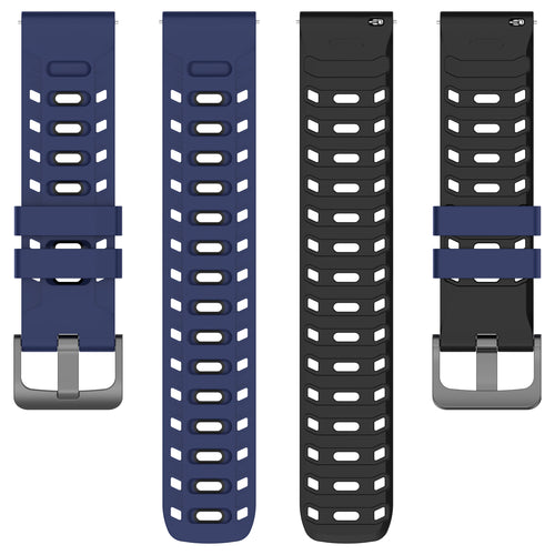 Correa deportiva Mecha Amazfit Bip Max (azul oscuro/negro)