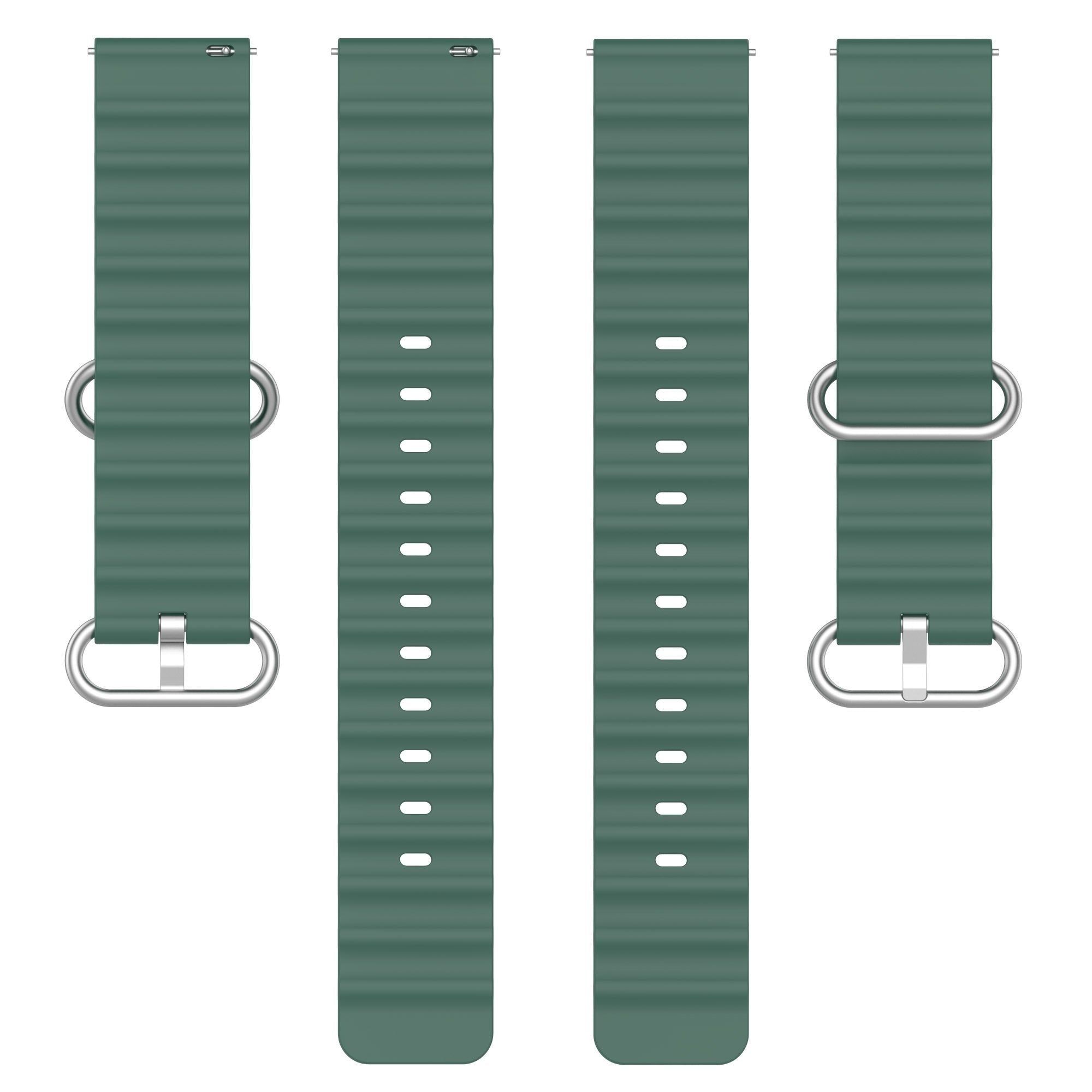 Correa Ocean Huawei Watch 5 - 46mm (verde oscuro)