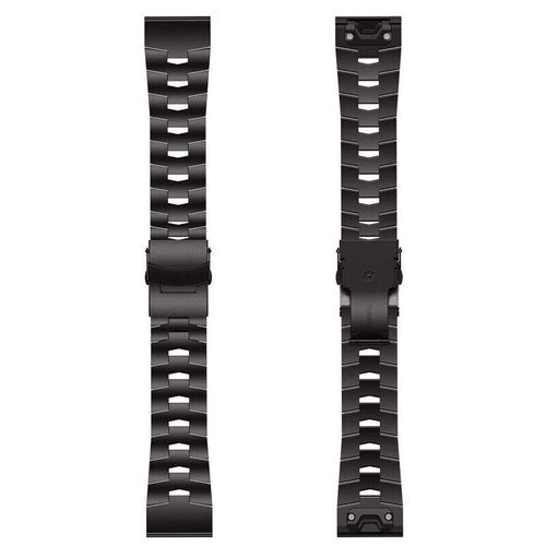 Nylon Buckle Strap, laid flat, separate parts, top and underside view