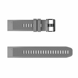 Silicone Strap, laid flat, separate parts, top and underside view