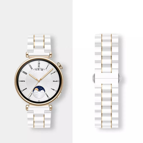 Huawei Watch GT 7 - 41mm Ceramic Strap (White/Gold)