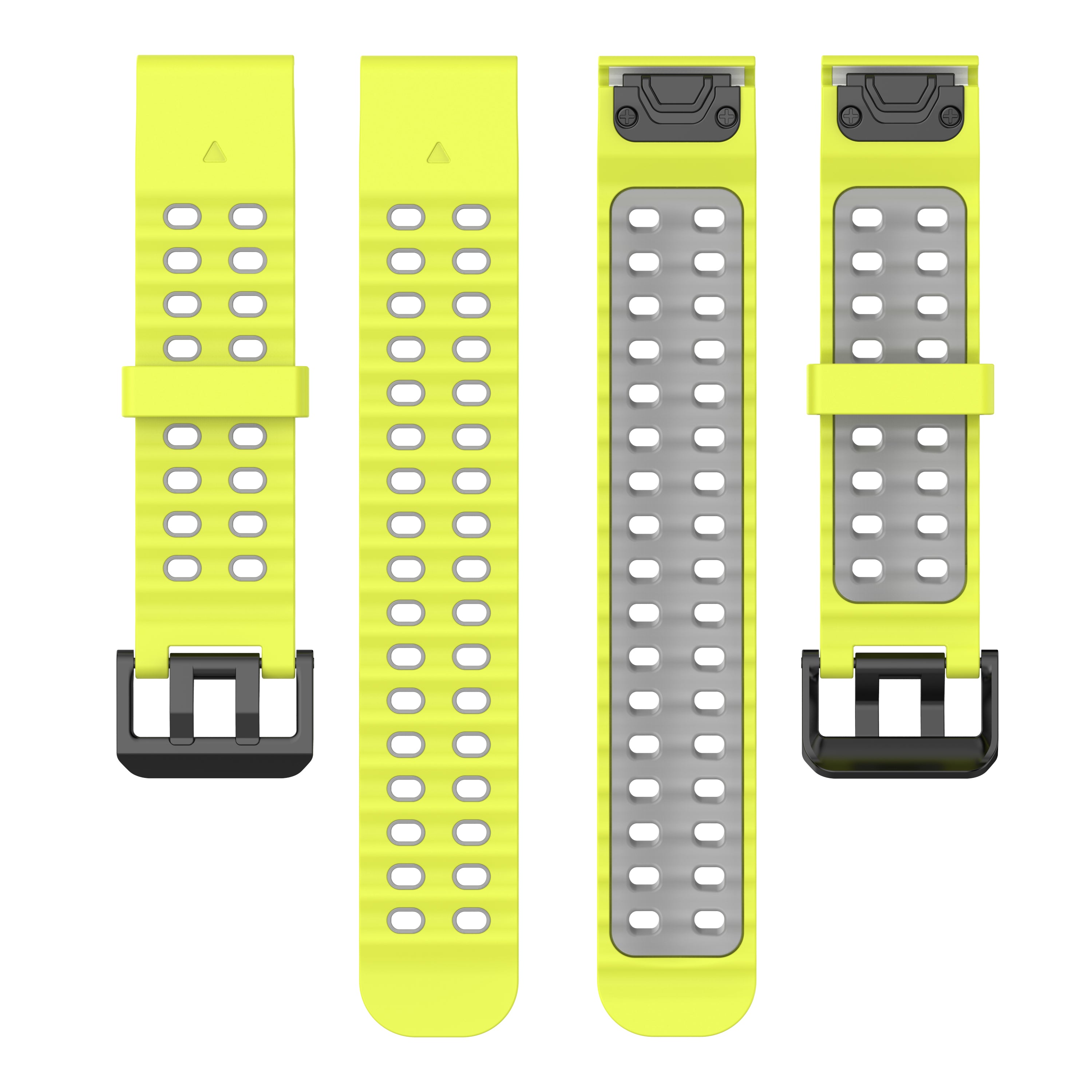 Garmin Tactix 7 Pro Wave Sport Strap (Lime/Dark Grey)
