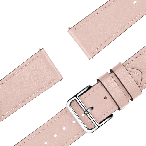 Bandz Correa cuero 'Deluxe' Garmin Forerunner 265s (rosa)