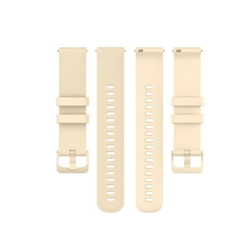 Correa silicona premium Amazfit Bip 6 (Beige)