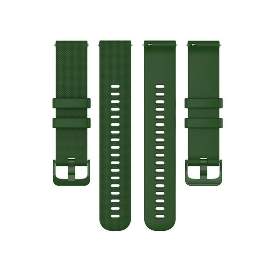 Correa silicona lujo Samsung Galaxy Watch 4 - 44mm (verde militar)