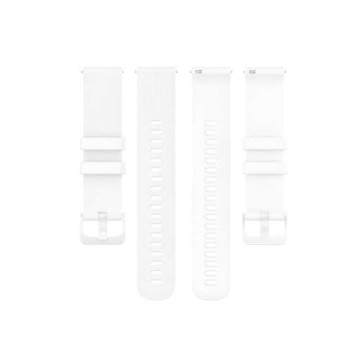 Correa silicona lujo Samsung Galaxy Watch 4 Classic 42mm (blanco)