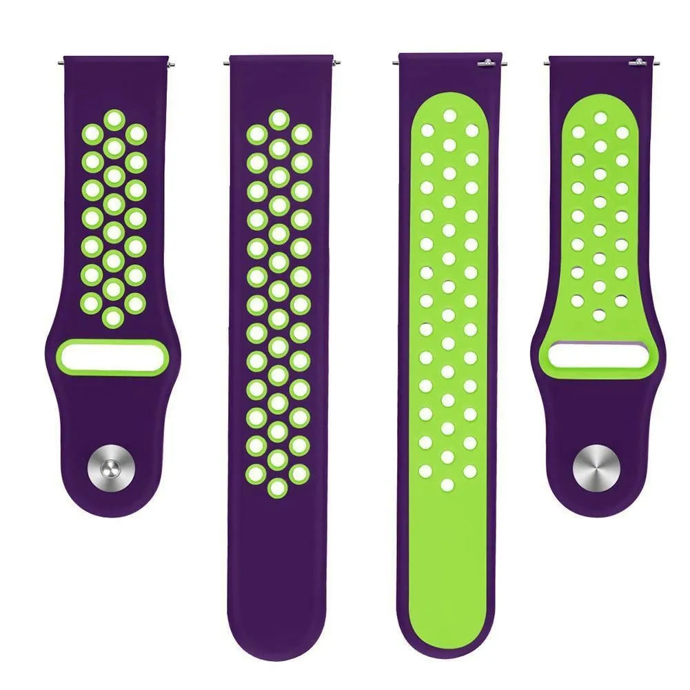 sport band paars geelgroen 7