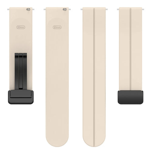 Correa silicona con hebilla Amazfit Bip U (Pro) (blanco estrella)