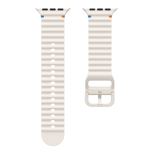 Correa ondulada Apple Watch Ultra (blanco estrella)