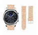 Correa cuero con purpurina Samsung Gear S3 (oro rosa)