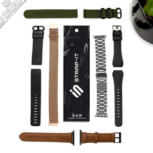 Garmin Vivomove Trend Sport Buckle Strap (Red/Black)