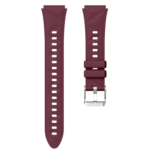 Correa silicona premium Huawei Watch GT 5 Pro 42mm (vino tinto)