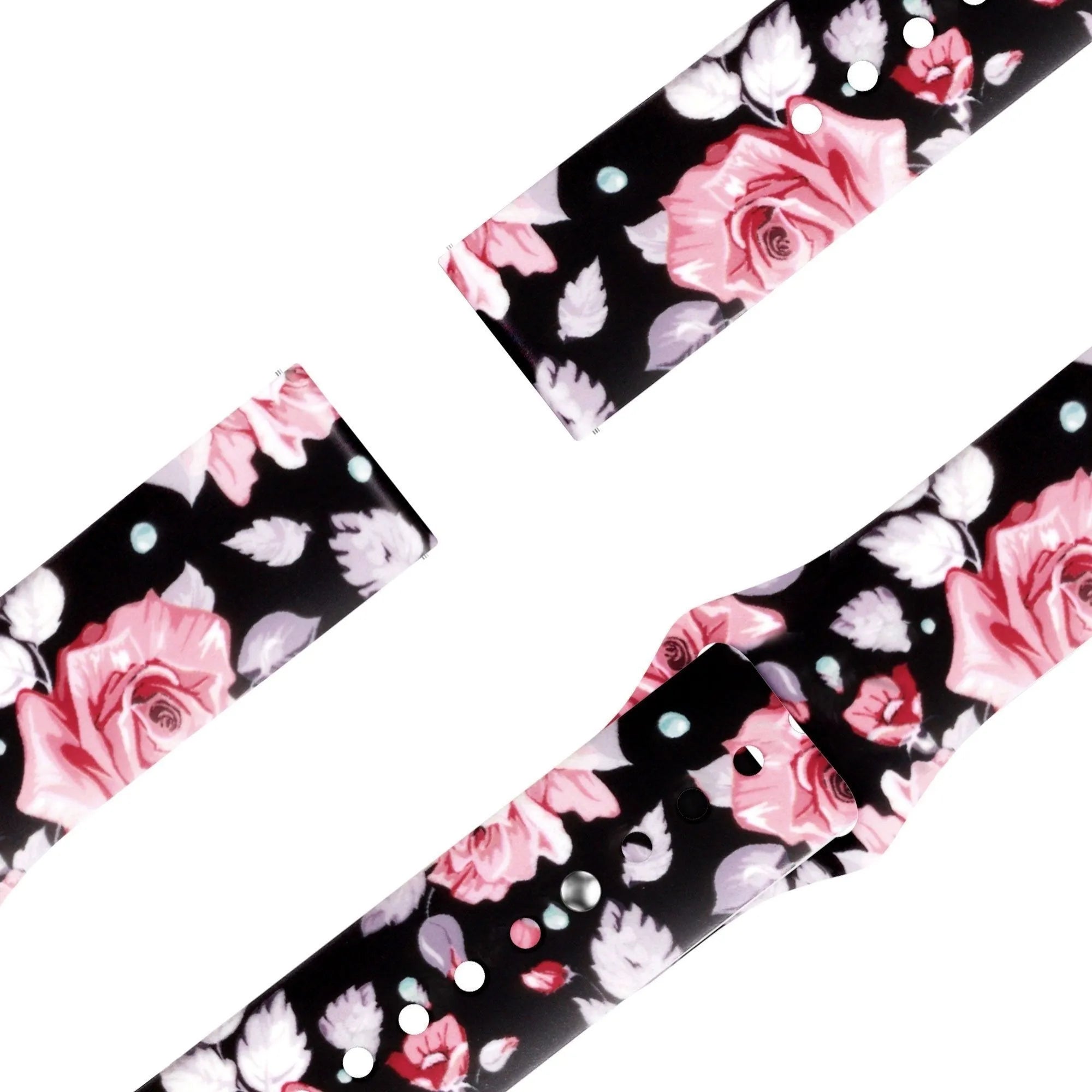 Bandz ICE Smart 2.0 Square 1.70 Silicone Strap 'Flowers'