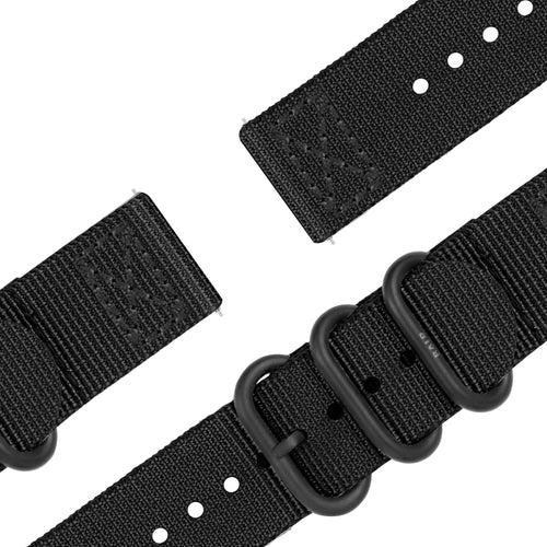 BALR Correa nylon con hebilla Fossil Gen 5 (negro)
