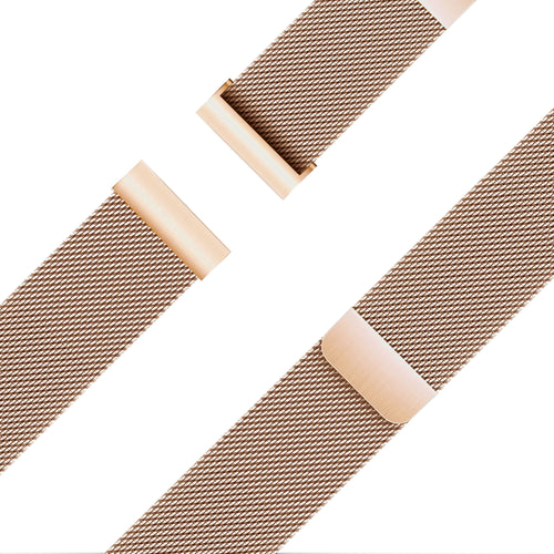 Bandz Correa milanesa Loop Garmin Venu 4 - 41mm (rosa dorado)