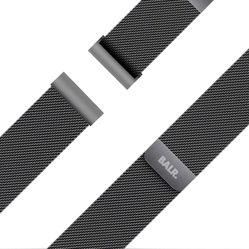 BALR Fossil Gen 6 44mm Milanese Strap (Black)
