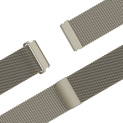 Bandz Correa milanesa 'Easy Fit' Xiaomi Watch 5 (titanio)