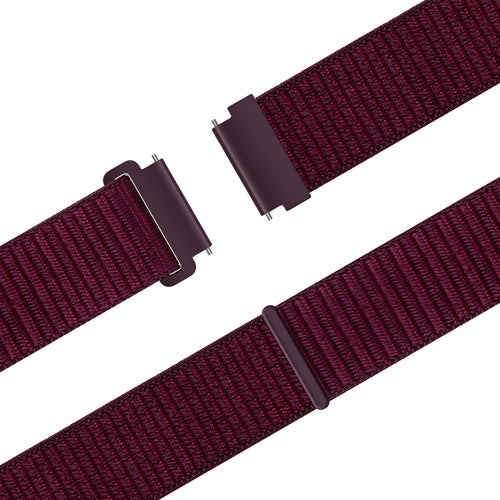 Bandz Correa nylon 'Easy Fit' Samsung Galaxy Watch 7 - 44mm (ciruela)