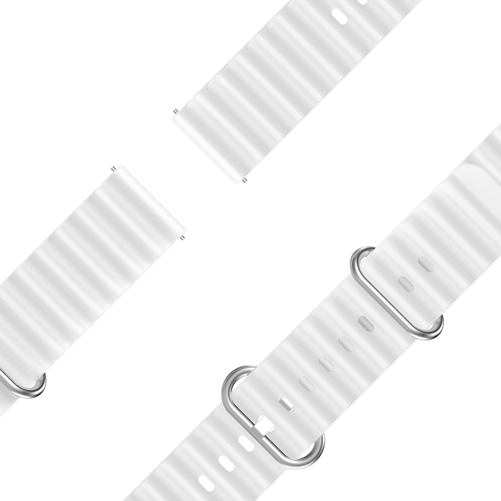 Bandz Correa Ocean 'Classic' Garmin Vivomove Style (blanco)