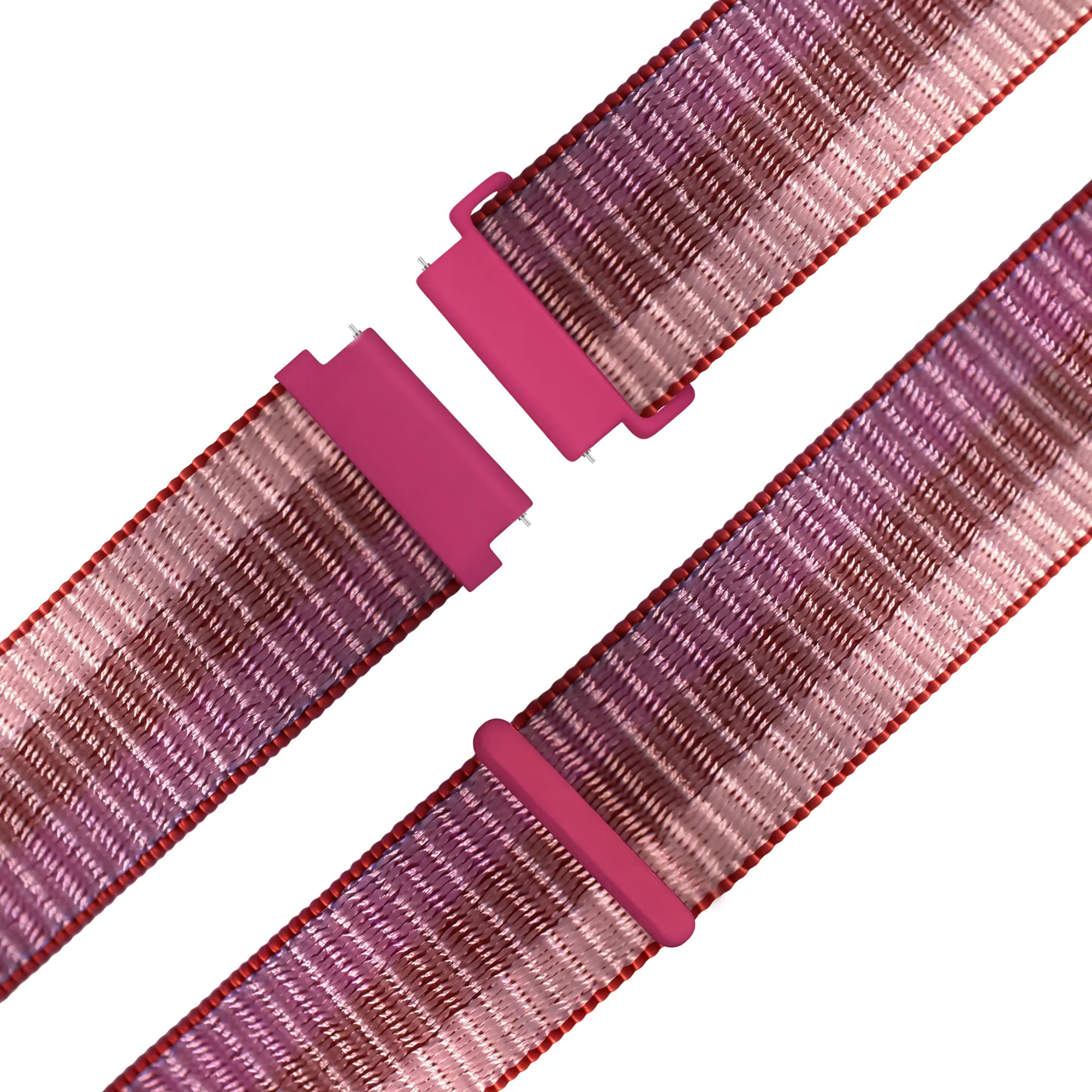 Bandz Garmin Forerunner 265s Nylon Loop Strap (Berry)