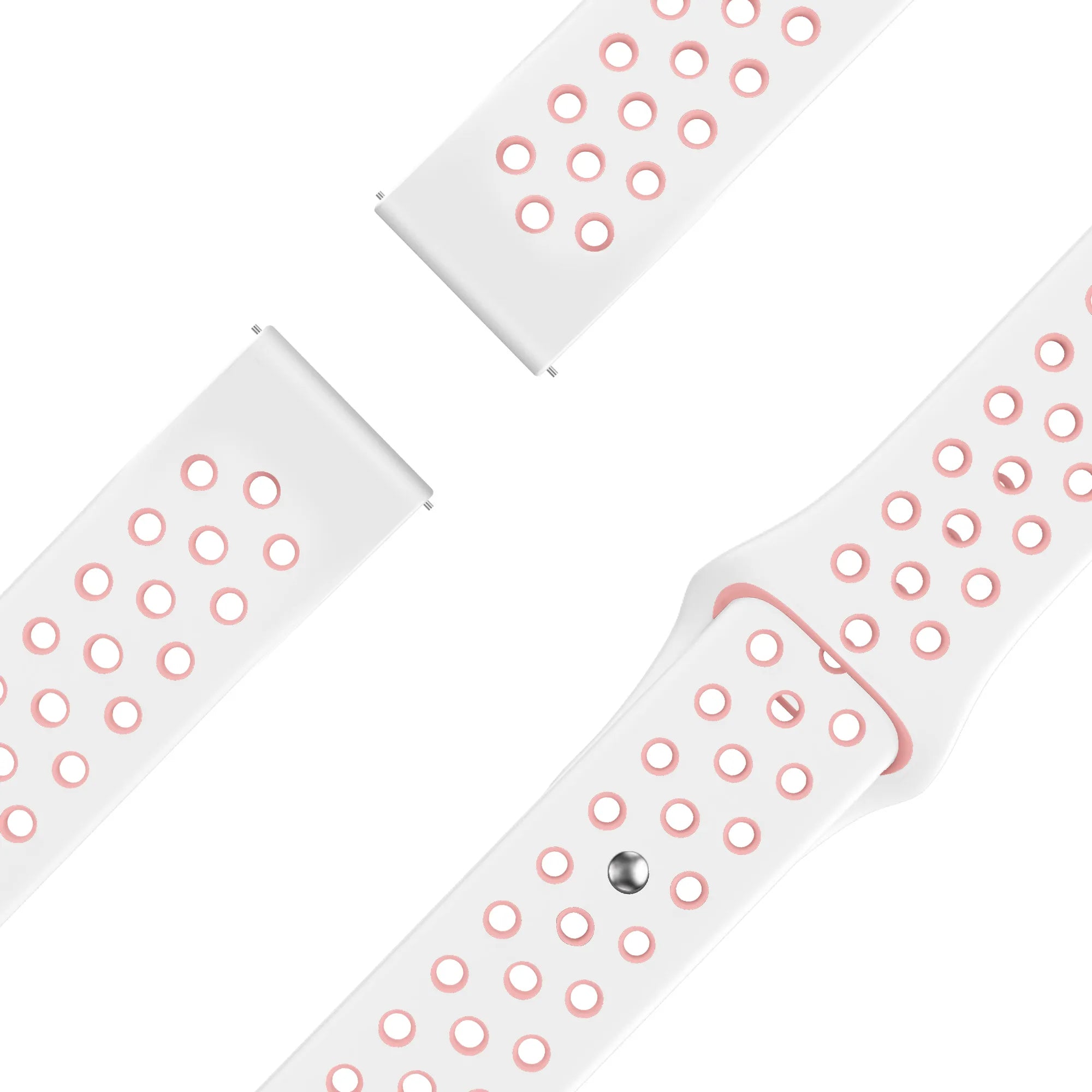 Bandz Correa deportiva 'Deluxe' Garmin D2 Air X10 (blanco/rosa)