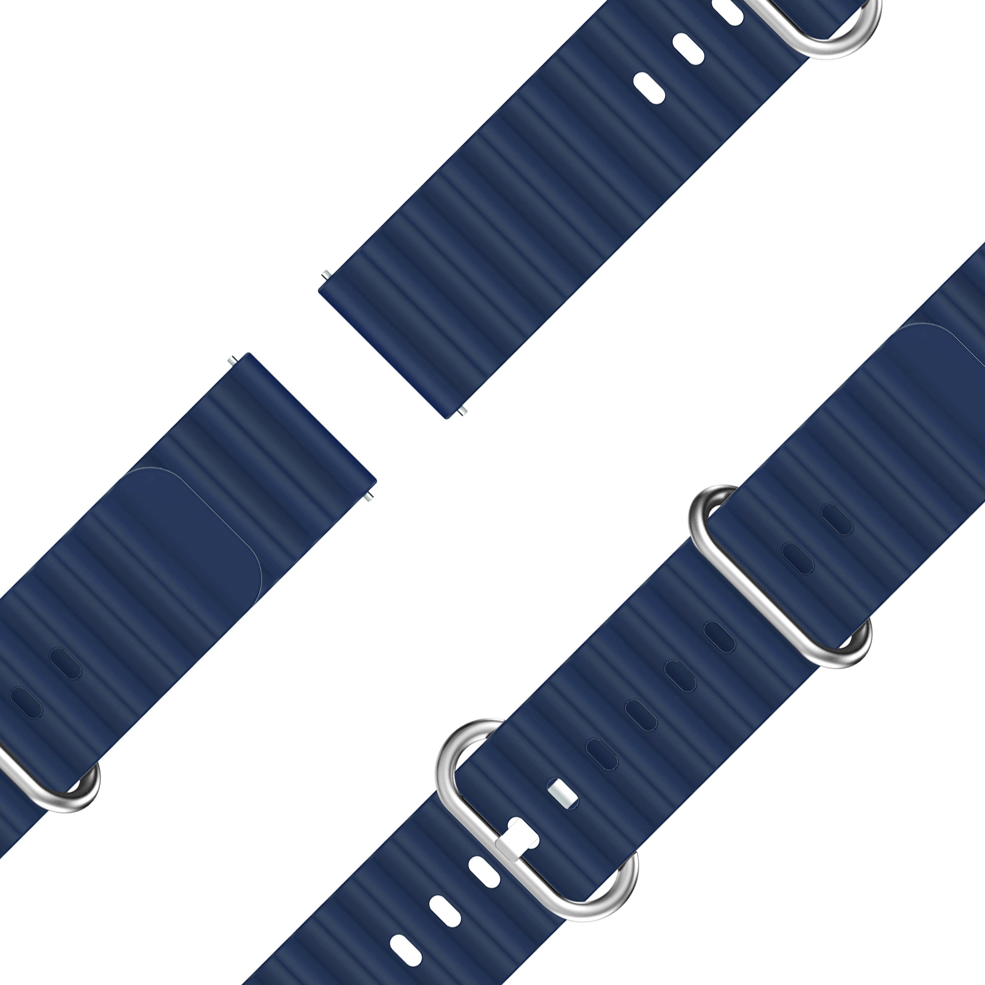 Bandz Correa Ocean 'Classic' Garmin Vivomove Trend (azul oscuro)