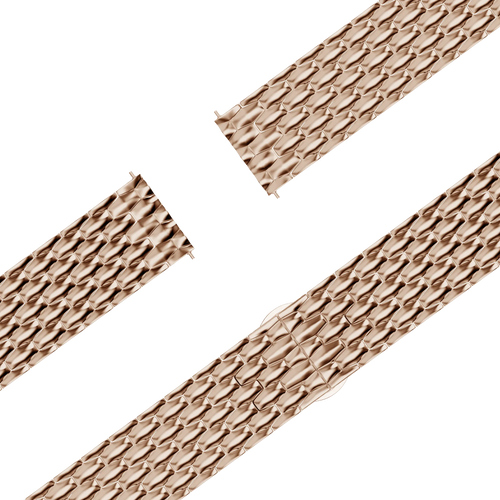 Bandz Correa acero 'Dragon' Garmin Forerunner 70 (oro rosado)