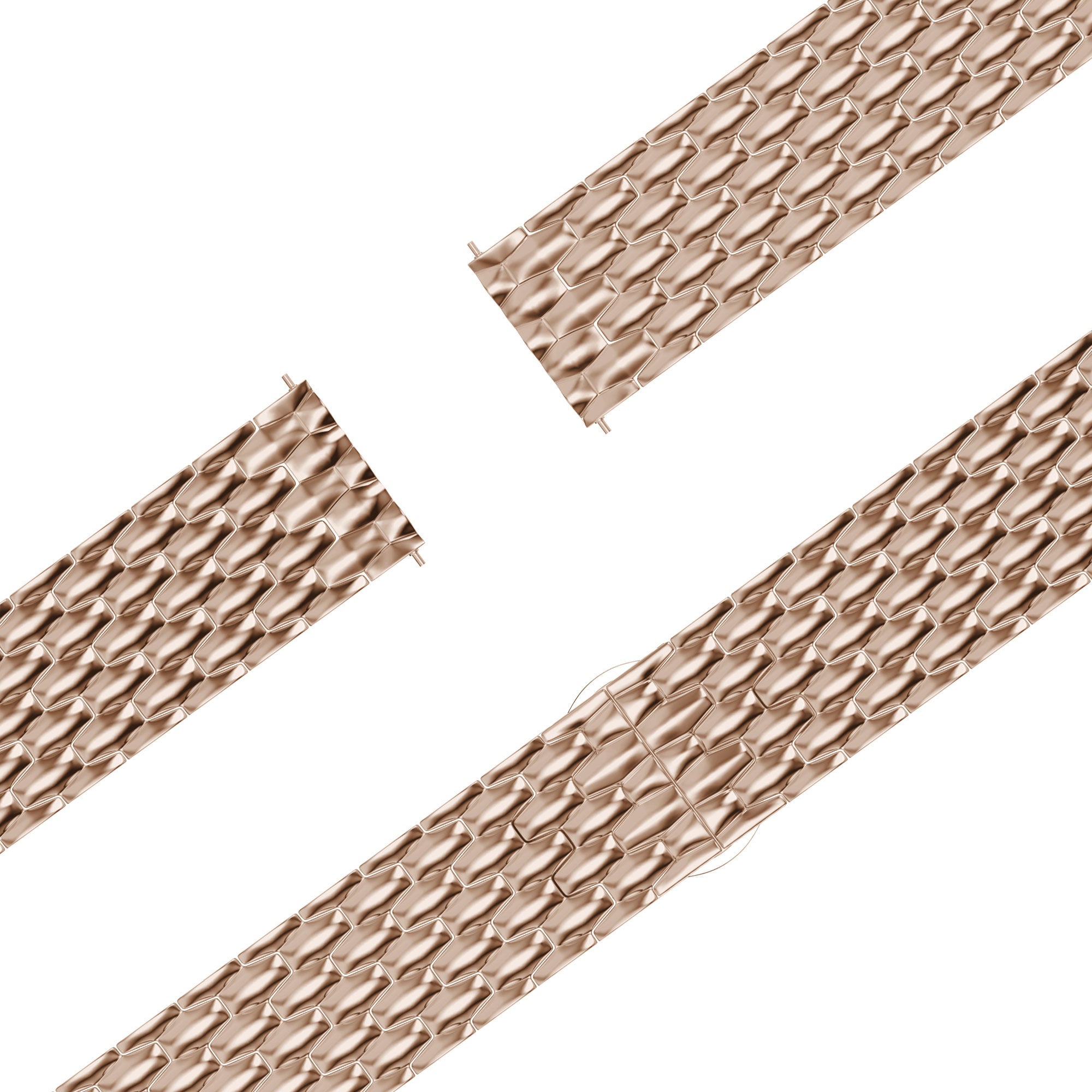 Bandz Garmin Approach S44 Steel Strap 'Dragon' (Rose Gold)