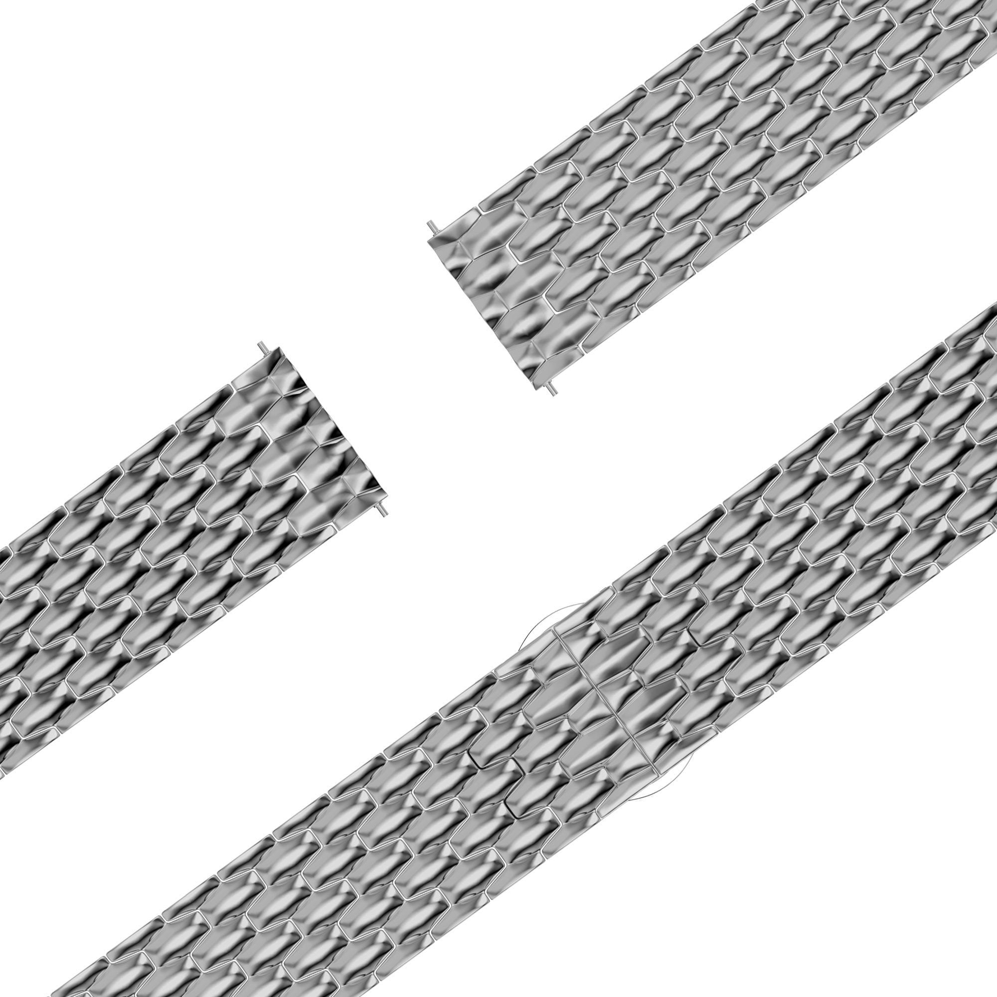 Bandz Correa acero 'Dragon' Garmin Venu SQ 2 (plateada)