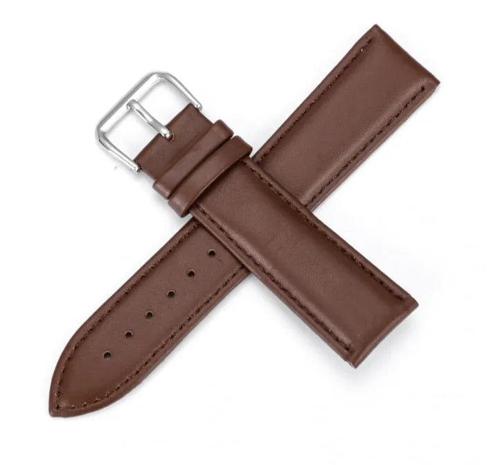 Correa cuero Fossil Gen 4 Venture HR (rojo-marrón)