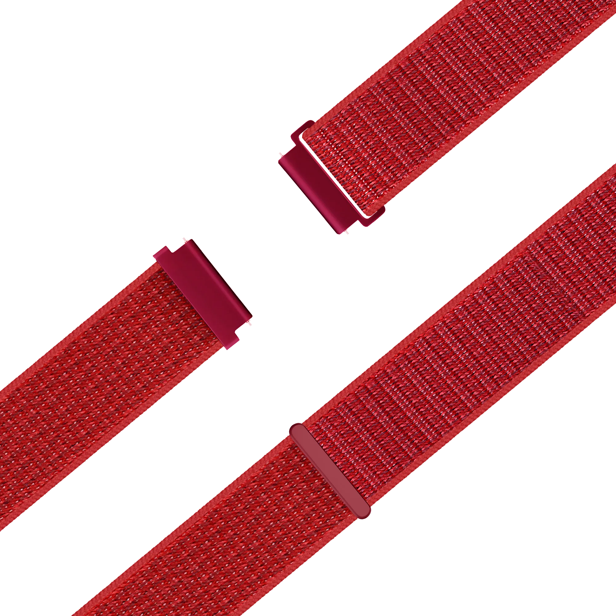 Bandz Garmin Forerunner 70 Nylon Loop Strap (Red)