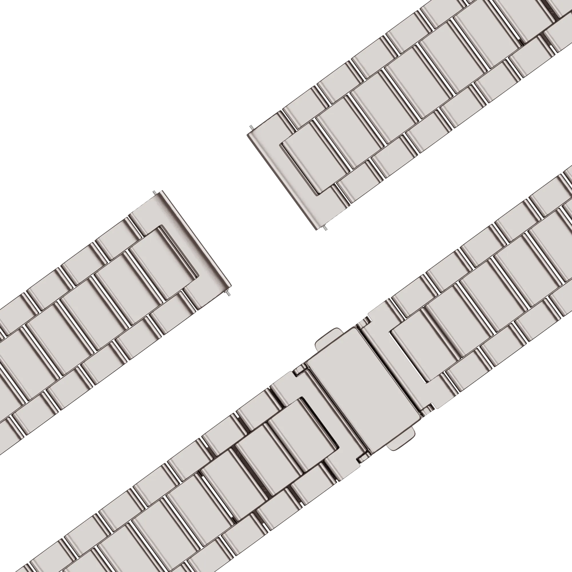 Bandz Correa acero 'Classic' Garmin Forerunner 70 (blanco estrella)