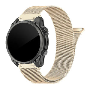 Correa milanesa 'Premium' Garmin Instinct 2s (champán)