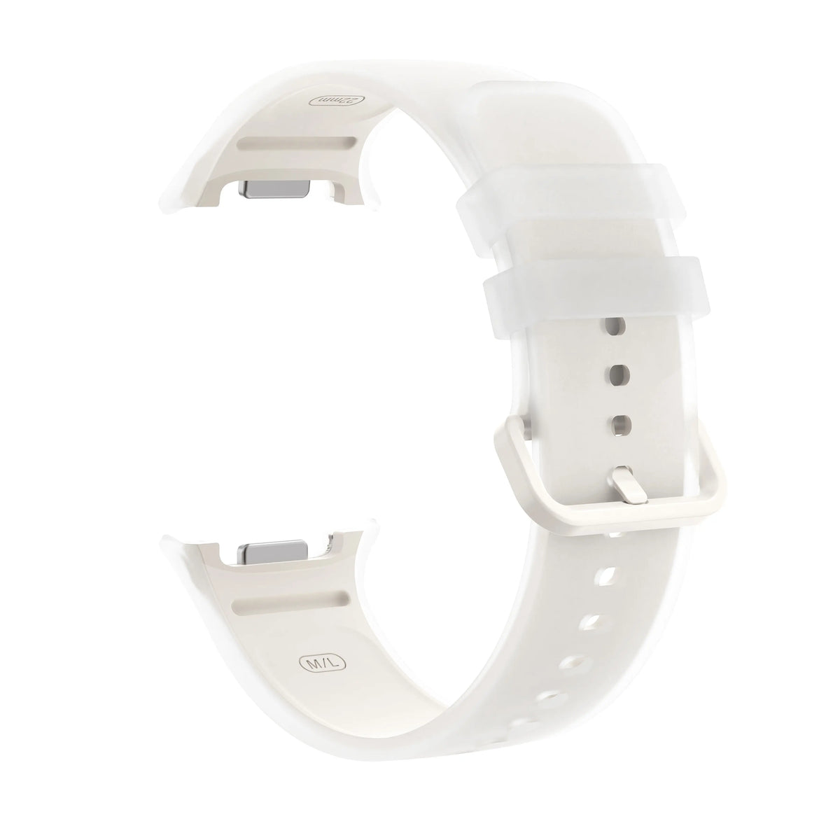 Samsung Galaxy Watch 8 Classic Jelly Silicone Strap (Cream)